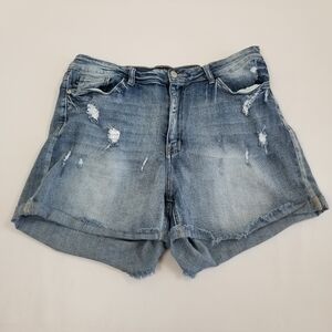 Judy Blue Denim Shorts Size 2XL